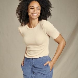 Toad and Co Daisy Rib Tee